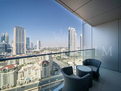 1 Bedroom Flat for Rent in Downtown Dubai, Dubai - Burj Khalifa View |High Floor | Furnished | Vacant