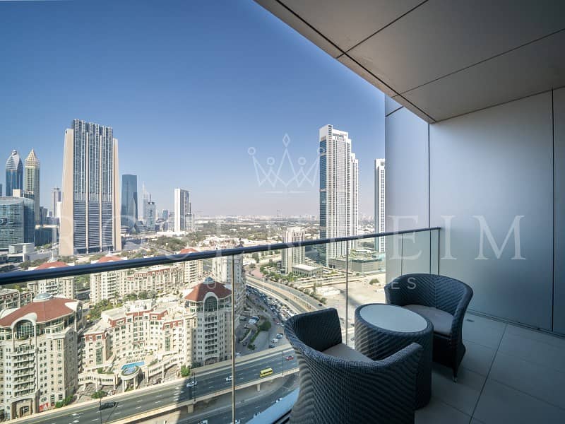 Burj Khalifa View |High Floor | Furnished | Vacant