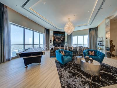 4 Bedroom Penthouse for Sale in Dubai Marina, Dubai - Panoramic Marina Views | Penthouse Level | Vacant