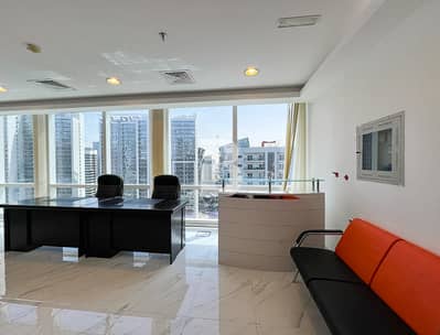 Office for Rent in Business Bay, Dubai - High Floor| Fully Fitted and Furnished |Vacant