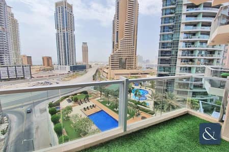 1 Bedroom Flat for Rent in Dubai Marina, Dubai - One Bedroom | Mid Floor | Vacant | 2 Baths