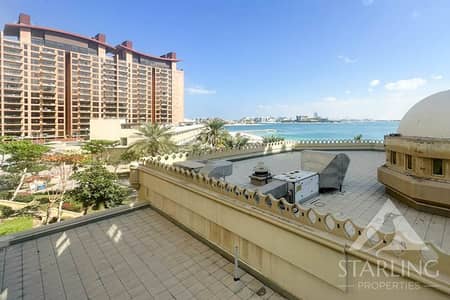 3 Bedroom Flat for Rent in Palm Jumeirah, Dubai - Type A | Partial Sea View | Accessible to Beach