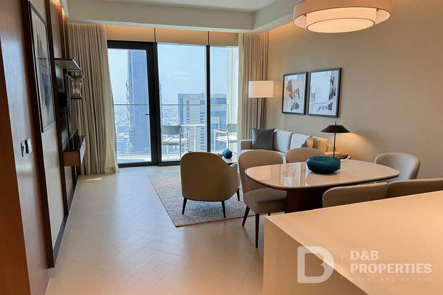 位于迪拜市中心，迪拜歌剧院谦恭公寓，The Address Residences Dubai Opera Tower 2 2 卧室的公寓 310000 AED - 8763094