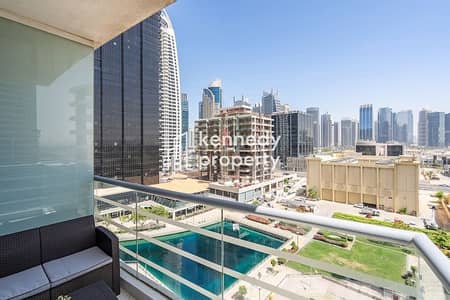 فلیٹ 1 غرفة نوم للايجار في أبراج بحيرات الجميرا، دبي - شقة في برج كونكورد،مجمع H،أبراج بحيرات الجميرا 1 غرفة 8750 درهم - 5891533