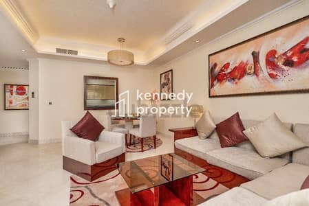 فلیٹ 1 غرفة نوم للايجار في نخلة جميرا، دبي - Luxury Furniture | Great Location | Mughal