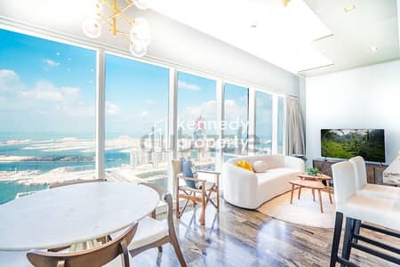 2 Bedroom Flat for Rent in Dubai Marina, Dubai - Full Palm View | Great Location | Modern Furniture