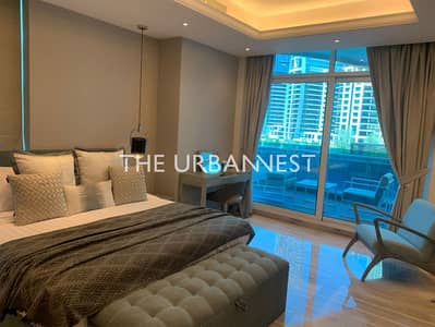 4 Bedroom Flat for Rent in Dubai Marina, Dubai - 1.206 right side master bedroom. jpeg