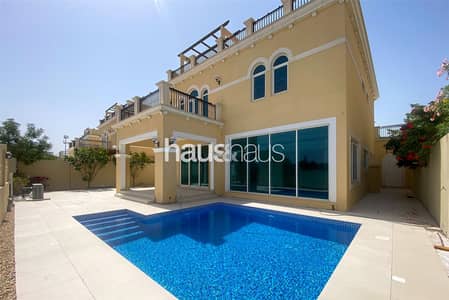 4 Bedroom Villa for Rent in Jumeirah Park, Dubai - Great Landlord | Newly Landcaped | Single Row