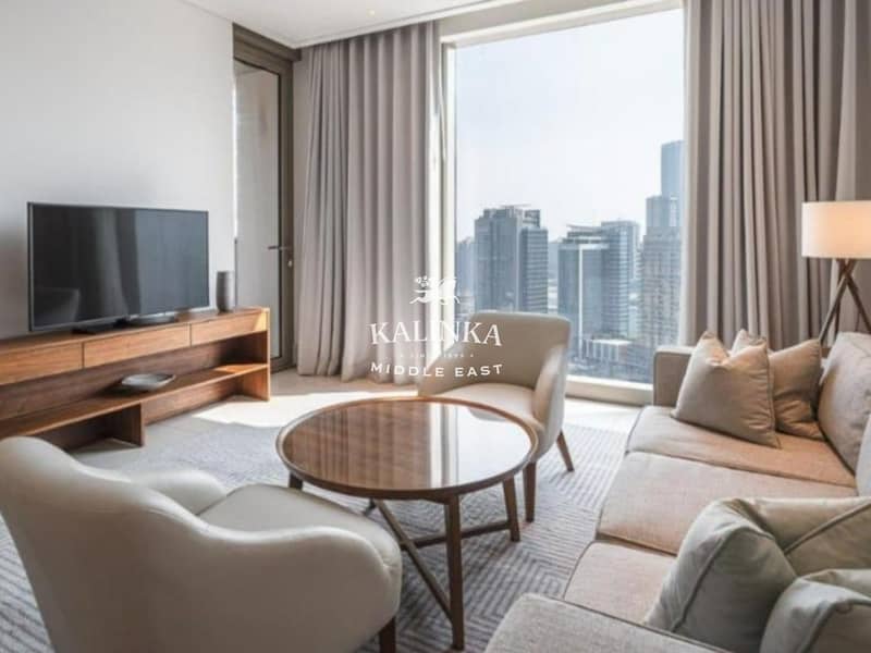 位于迪拜市中心，市中心维达公寓 1 卧室的酒店式公寓 155000 AED - 8764975