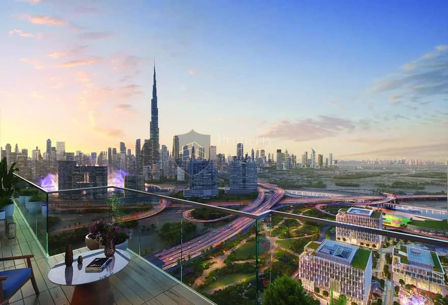 位于迪拜设计区，设计区，B座 1 卧室的公寓 2350000 AED - 8438592