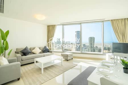 1 Bedroom Flat for Rent in Al Reem Island, Abu Dhabi - 1. Kennedy Property Rentals Sky Tower. jpeg