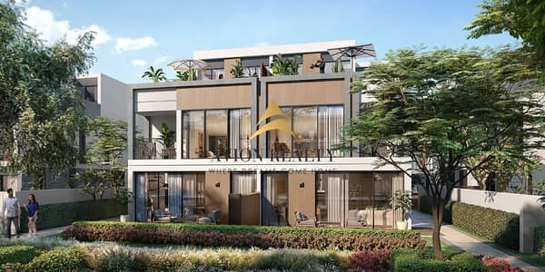 4 Bedroom Villa for Sale in Tilal Al Ghaf, Dubai - aura-gardenstownhouses-img2. jpg