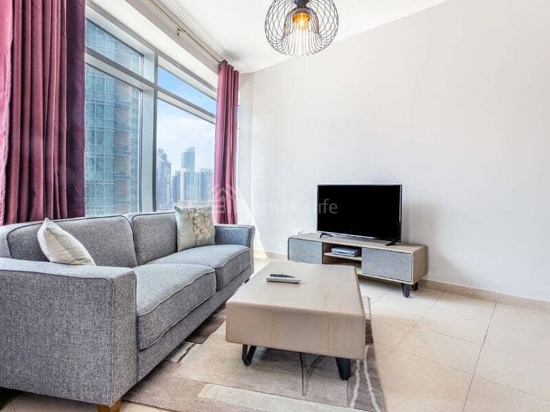 位于迪拜市中心，景观高塔，景观高塔B座 1 卧室的公寓 1375000 AED - 8766240