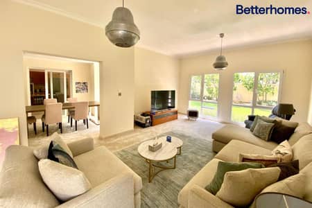 4 Bedroom Villa for Rent in The Meadows, Dubai - 4 beds | Backing Pool and Park | Extended