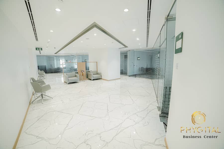 Starting From 38,000 AED | Premium well Furnished Offices | Includes All Services