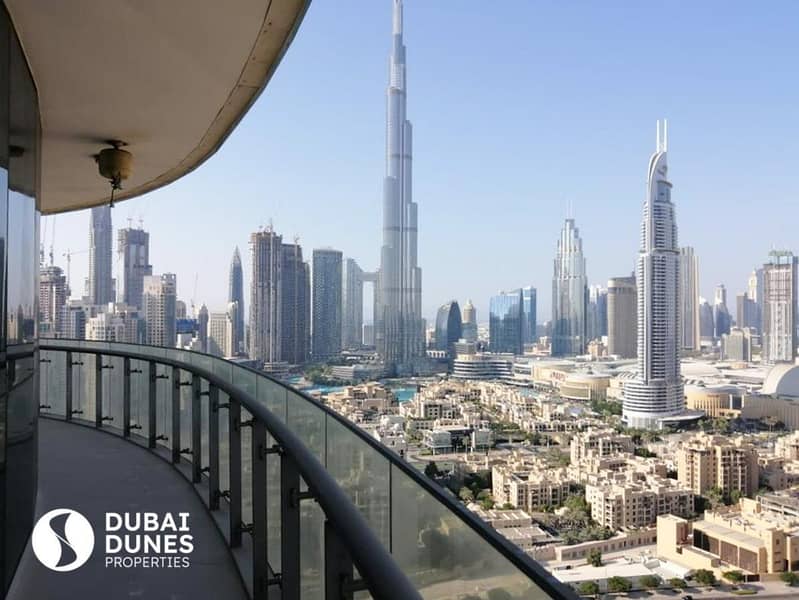 Vacant | Furnished | Burj Khalifa View |High Floor