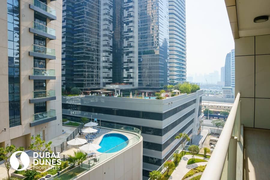 位于迪拜市中心，莫瑞文公寓 1 卧室的公寓 117000 AED - 8767033