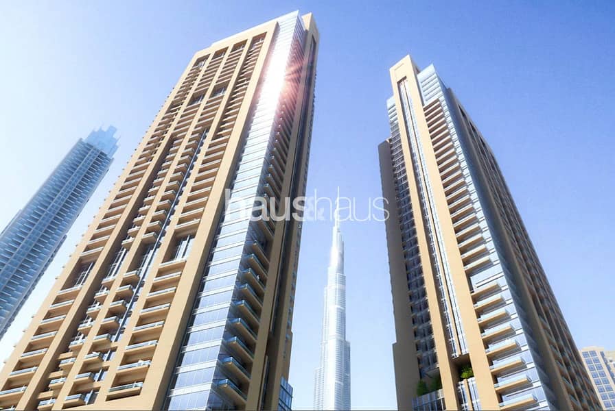 位于迪拜市中心，歌剧院区，第一幕塔楼｜第二幕塔楼，第二幕塔楼 1 卧室的公寓 120000 AED - 8767133