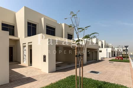 3 Bedroom Townhouse for Rent in Town Square, Dubai - Green Belt | Close to pool | Key Turn | Type 1