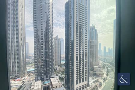 2 Bedroom Apartment for Sale in Downtown Dubai, Dubai - Vacant On Transfer | High Floor | Boulevard view