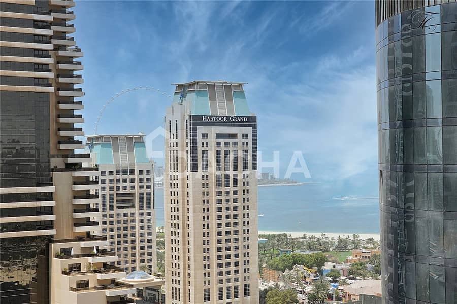 位于迪拜码头，达马克塔楼 1 卧室的公寓 145000 AED - 8767674