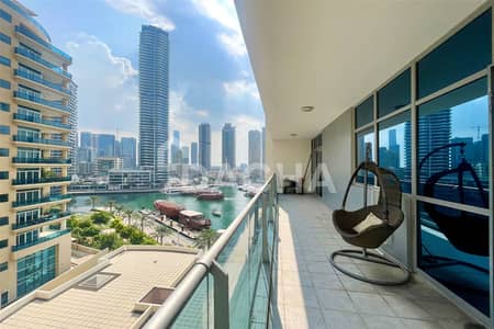 1 Bedroom Flat for Sale in Dubai Marina, Dubai - Tenanted | 6% net ROI | Marina View