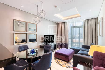 2 Bedroom Flat for Sale in Downtown Dubai, Dubai - Elegant | Fully Furnished | Burj Khalifa View