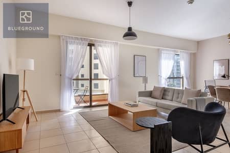 1 Bedroom Flat for Rent in Jumeirah Beach Residence (JBR), Dubai - City View | Furnished | Flexible Terms