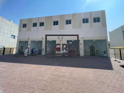 Building for Rent in Mussafah, Abu Dhabi - Full Commercial Building | 5 Shops + 11 Rooms