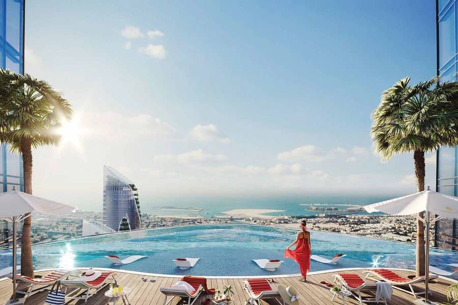 Motivated Seller-Partial Sea View -Dubai skylines