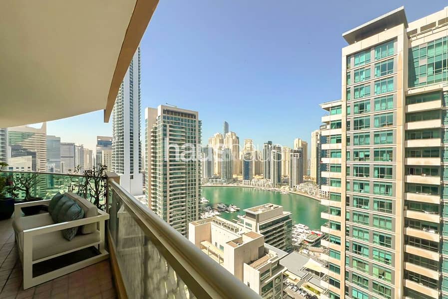 位于迪拜码头，滨海塔楼 3 卧室的公寓 210000 AED - 8768815