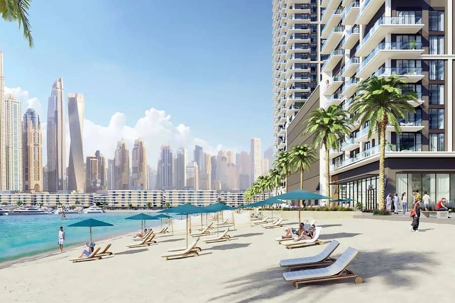 位于迪拜港，艾玛尔海滨社区，Address海滩之门公寓小区 2 卧室的公寓 6100000 AED - 8768761