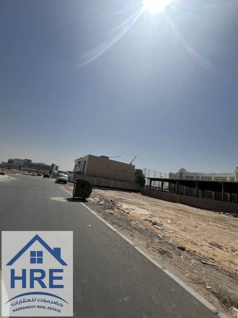Residential investment plot of land, villas for sale in Ajman, Al Tallah 2 area, close to the Saudi German Hospital and Sheikh Ammar Street, a very vital area on Qar Street,
