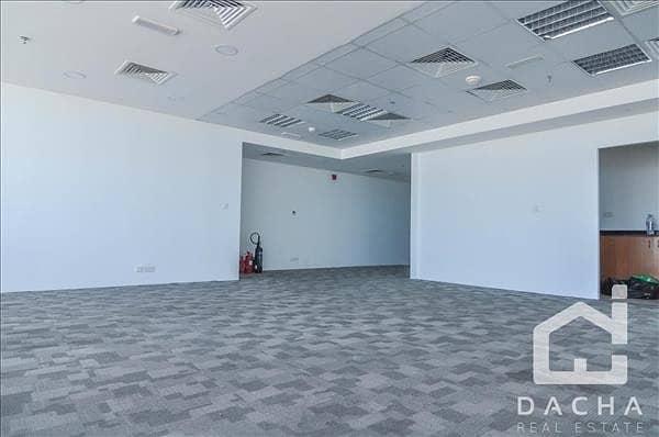 Shell and core office in JLT for rent