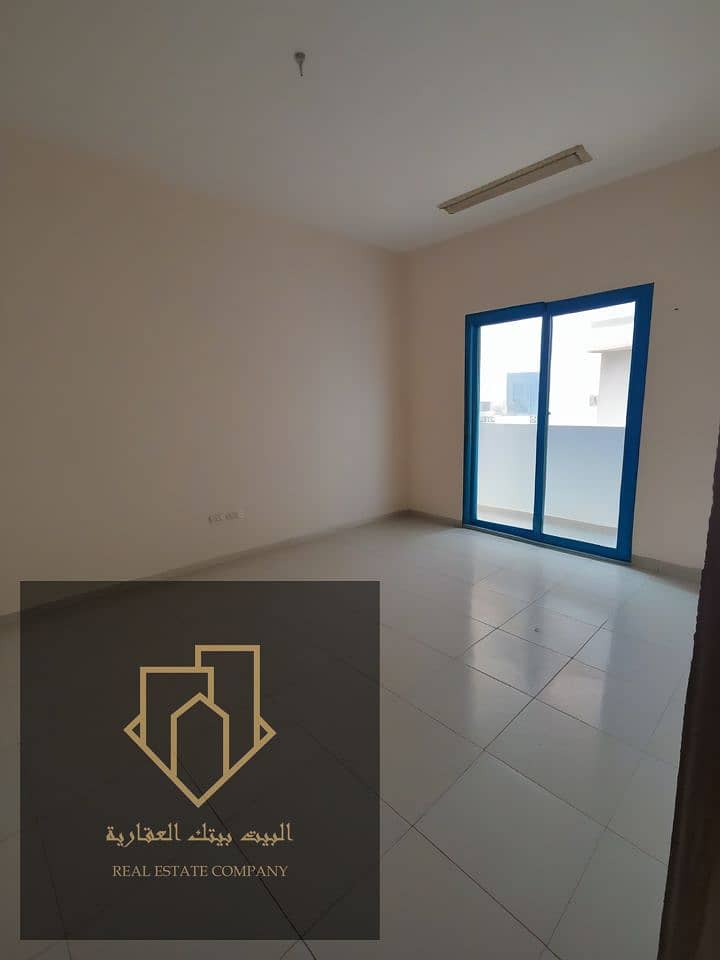 Enjoy living in a luxurious apartment consisting of two rooms and a living room with an excellent size and a closed hall. It is distinguished by an excellent location close to all public services and easy movement to Sharjah and Dubai.