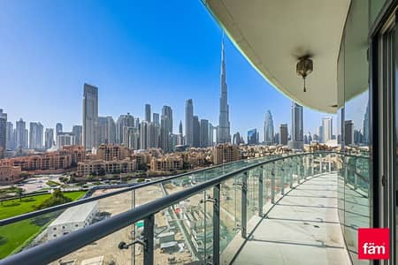 2 Bedroom Flat for Rent in Downtown Dubai, Dubai - Burj Khalifa View | Vacant | Furnished