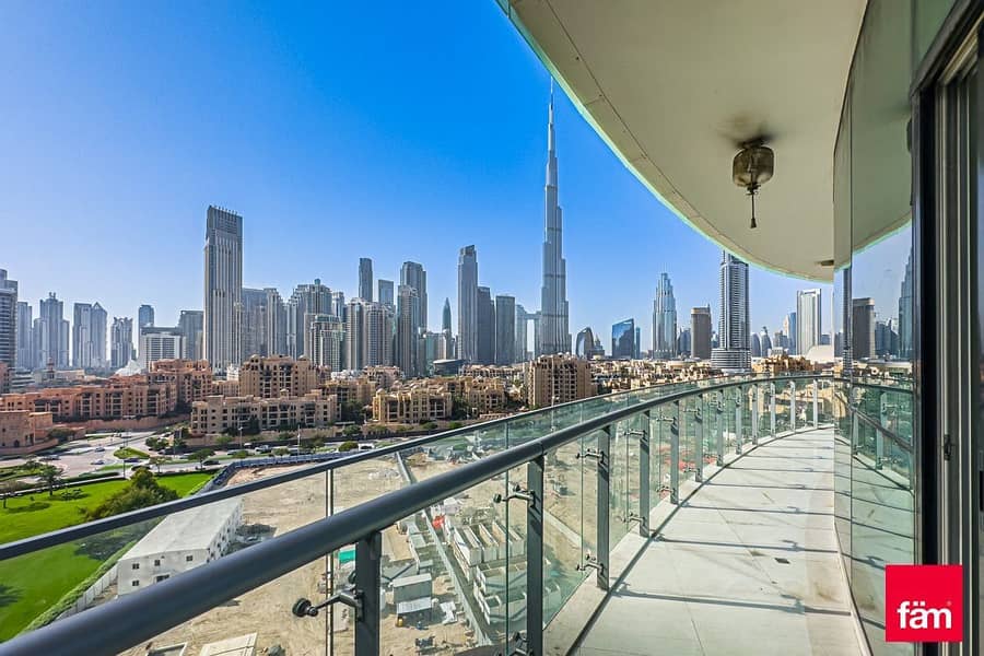 Burj Khalifa View | Vacant | Furnished