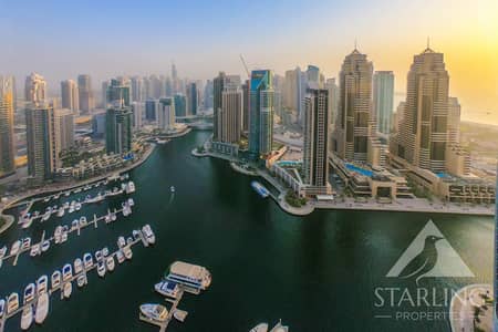 1 Bedroom Apartment for Rent in Dubai Marina, Dubai - All Bills Incl. | Fully Furnished | Marina View