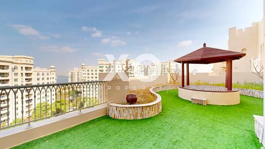 3 Bedroom Penthouse for Rent in Palm Jumeirah, Dubai - Park View | 3BHK Penthouse | Large Terrace