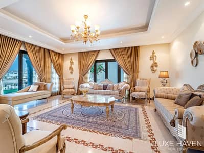 4 Bedroom Villa for Rent in Palm Jumeirah, Dubai - 4 beds | Fully Furnished | Garden Villa