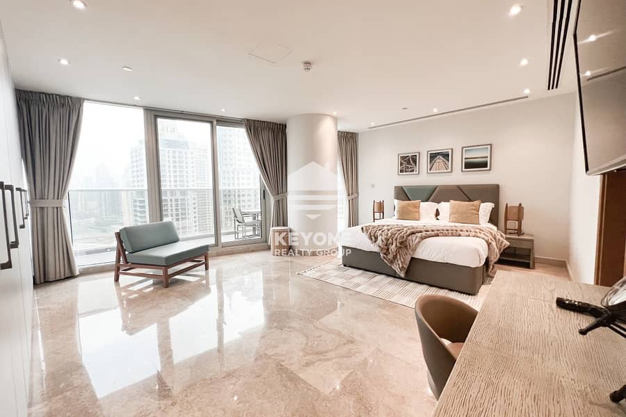 位于迪拜码头，奥拉港湾公寓 6 卧室的酒店式公寓 1100000 AED - 8772092