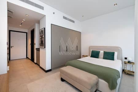 Studio for Rent in Business Bay, Dubai - Fully Furnished | City View | Modern Interior