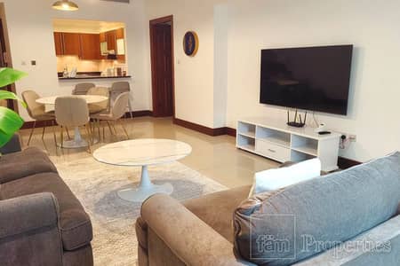 朱美拉棕榈岛， 迪拜 1 卧室公寓待租 - 位于朱美拉棕榈岛，金色里程社区，金色里程2号楼 1 卧室的公寓 158000 AED - 7900824