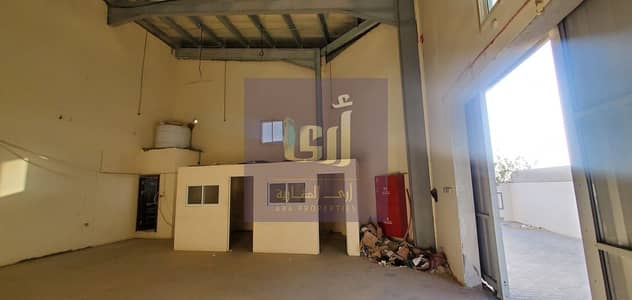 Warehouse for Rent in Al Sajaa, Sharjah - BIG OFFER FOR WAREHOUSES ONLY RENT 28K WITHOUT ELECTRICITY WITH TOILET ON THE ROAD  AL SAJA AREA SHA
