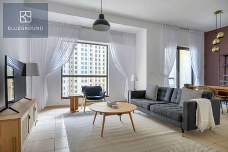 2 Bedroom Apartment for Rent in Jumeirah Beach Residence (JBR), Dubai - Marina View | Furnished | Flexible Terms
