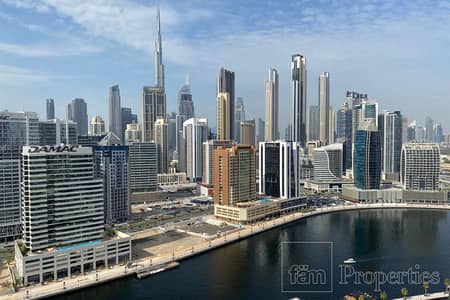 1 Bedroom Flat for Rent in Business Bay, Dubai - Prime Location| Burj Khalifa View| High Floor