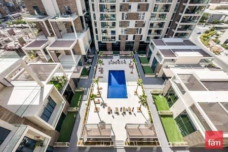 2 Bedroom Flat for Rent in Sobha Hartland, Dubai - Vacant Unit | Swimming Pool View | High Floor