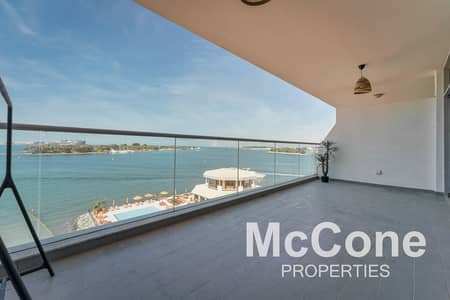 1 Bedroom Apartment for Rent in Palm Jumeirah, Dubai - Vacant | Large Balcony | Sea View