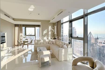 شقة 2 غرفة نوم للايجار في الخليج التجاري، دبي - شقة في داماك باراماونت تاور فندق (ميدتاون) و ريزيدنسز،الخليج التجاري 2 غرف 220000 درهم - 8779540