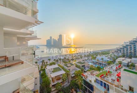 2 Bedroom Apartment for Rent in Palm Jumeirah, Dubai - Mesmerizing Sea View | High Floor | Vacant